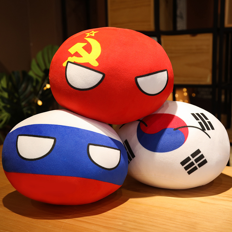 Board Game Yokohama - Забавный мяч Polandball Country 10/30/50 см,