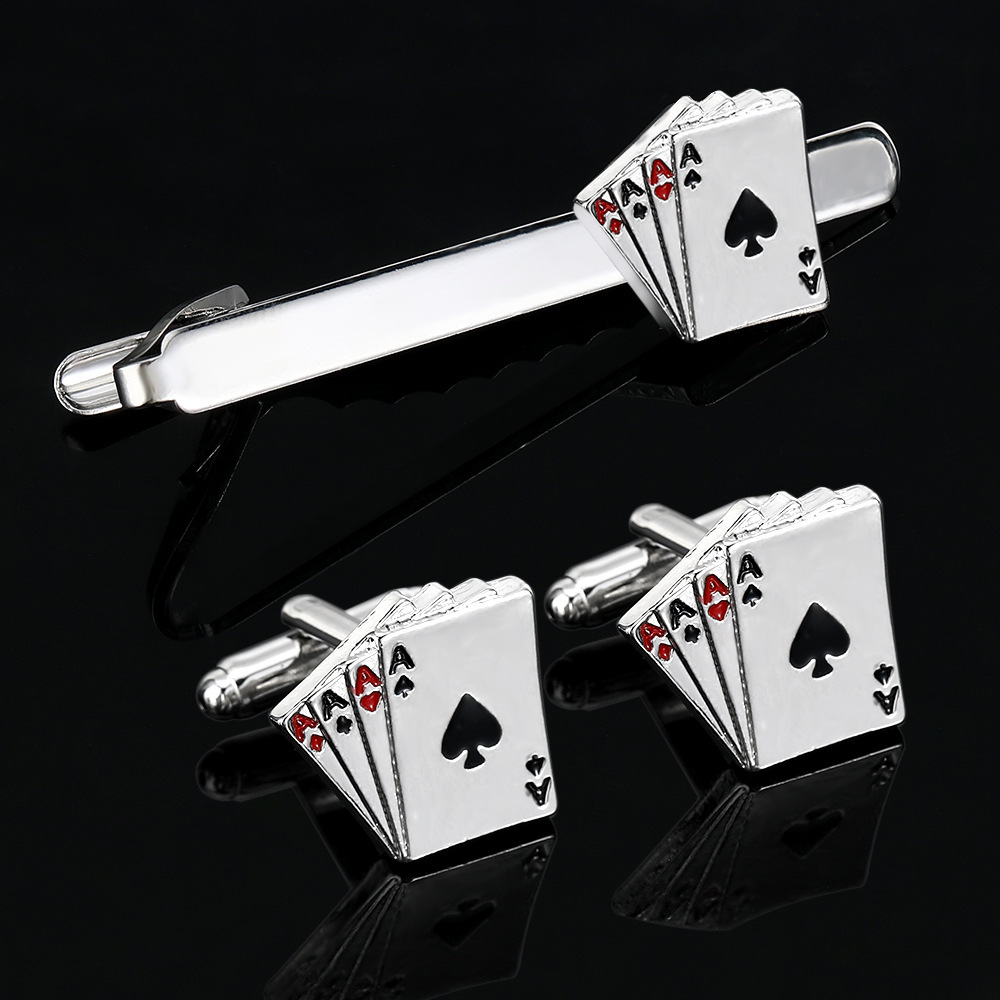 Board Game Card - Мужской креативный зажим для галстука с