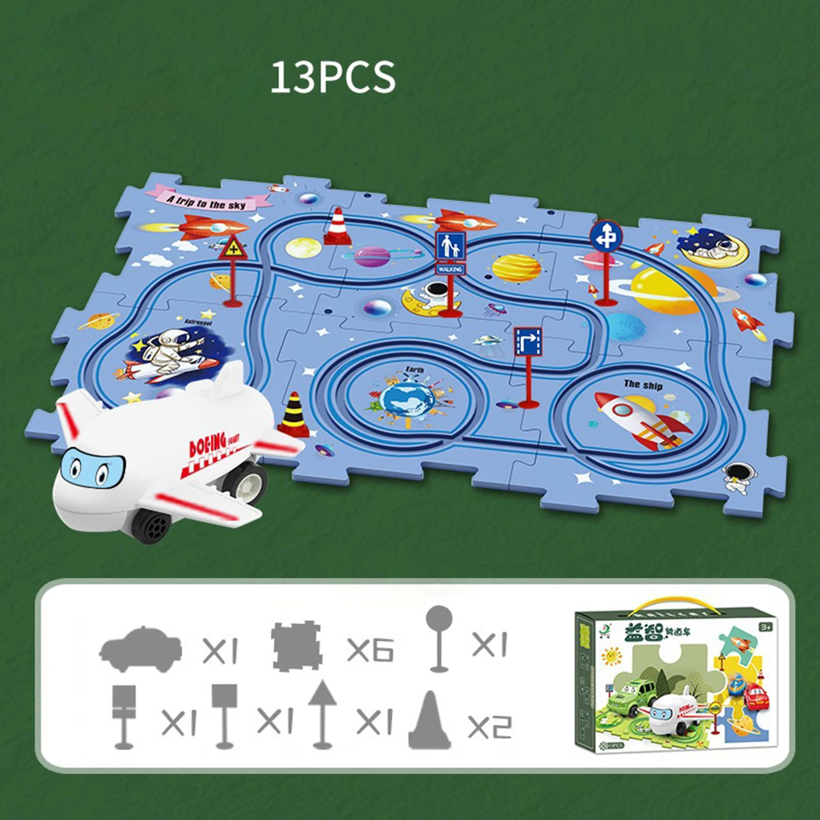 Детский электрический игровой  – обзор и цена Board Game Race Track