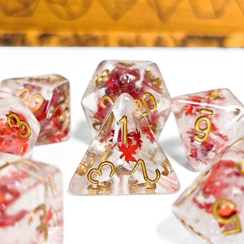 7 шт. DND кубики прозрачные см – обзор и цена Board Game List