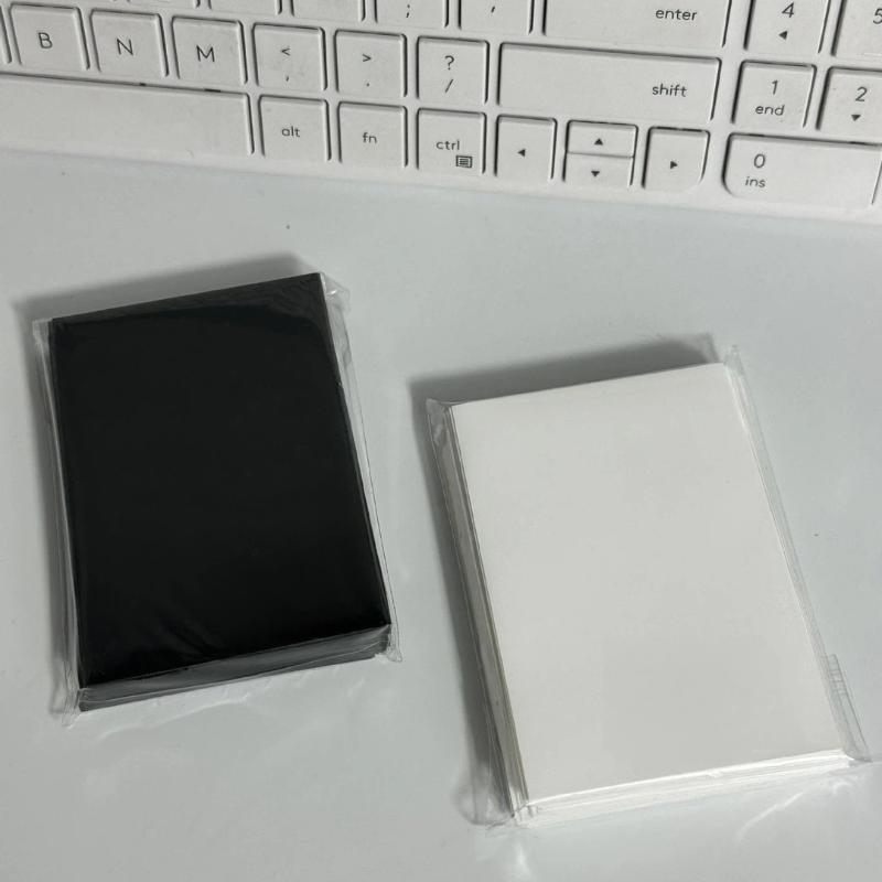 50 шт. пустых защитных чехлов  – обзор и цена Card Sleeves Protector